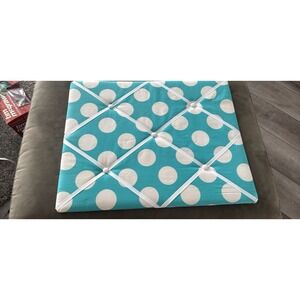 Lovely Blue Hobby Lobby Covered Message Bulletin Board 16X20 Brand New!